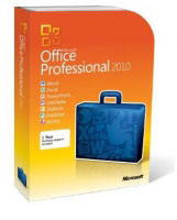 Microsoft Office Professional 2010, DVD, 32/64 bit, FR (269-14673)